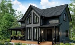 Проекты каркасных домов с террасой от 3672 рублей | Строй-Грз