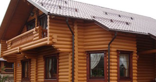 Строительство дома из оцилиндрованного бревна в грозном - от 136357 рублей