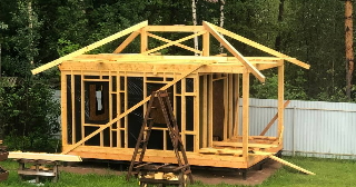 Сарай из бруса 100х100 в грозном - строительство под ключ | Строй-Грз от 41956 руб.